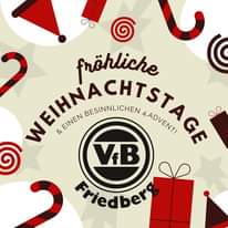 Bild könnte enthalten: Text „fröhliche WEIHNACHTS & BESINNLICHEN 4.ADVENT! GE EINEN ១ VB Friedberg“