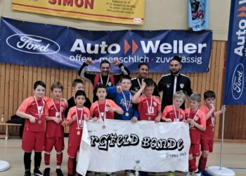 Großer Erfolg für unsere F-Junioren der JSG Friedberg beim E-Jugendturnier AUTO-...